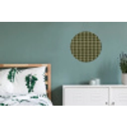 Ritmisch - Effect - Groen Wandcirkel aluminium klein 190 -slaapkamer