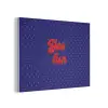 Yes fun - Rood - Blauw - Stippen PET vilt klein -3d