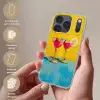 Glazen - Cocktail - Citroen - Kers Telefoonhoesje iPhone 17 Pro klein -sfeer3_NL