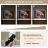 Graffiti - Sport - Auto - Formule 1 - Autosport Light Box met batterij (Wandlamp) middel -USP_dimbaarNL