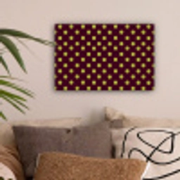 Klassiek - Stippen - Groen canvas 2cm klein 34 -sfeer1