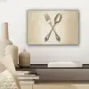 Beige - Vintage - Bestek canvas 2cm klein -sfeer6