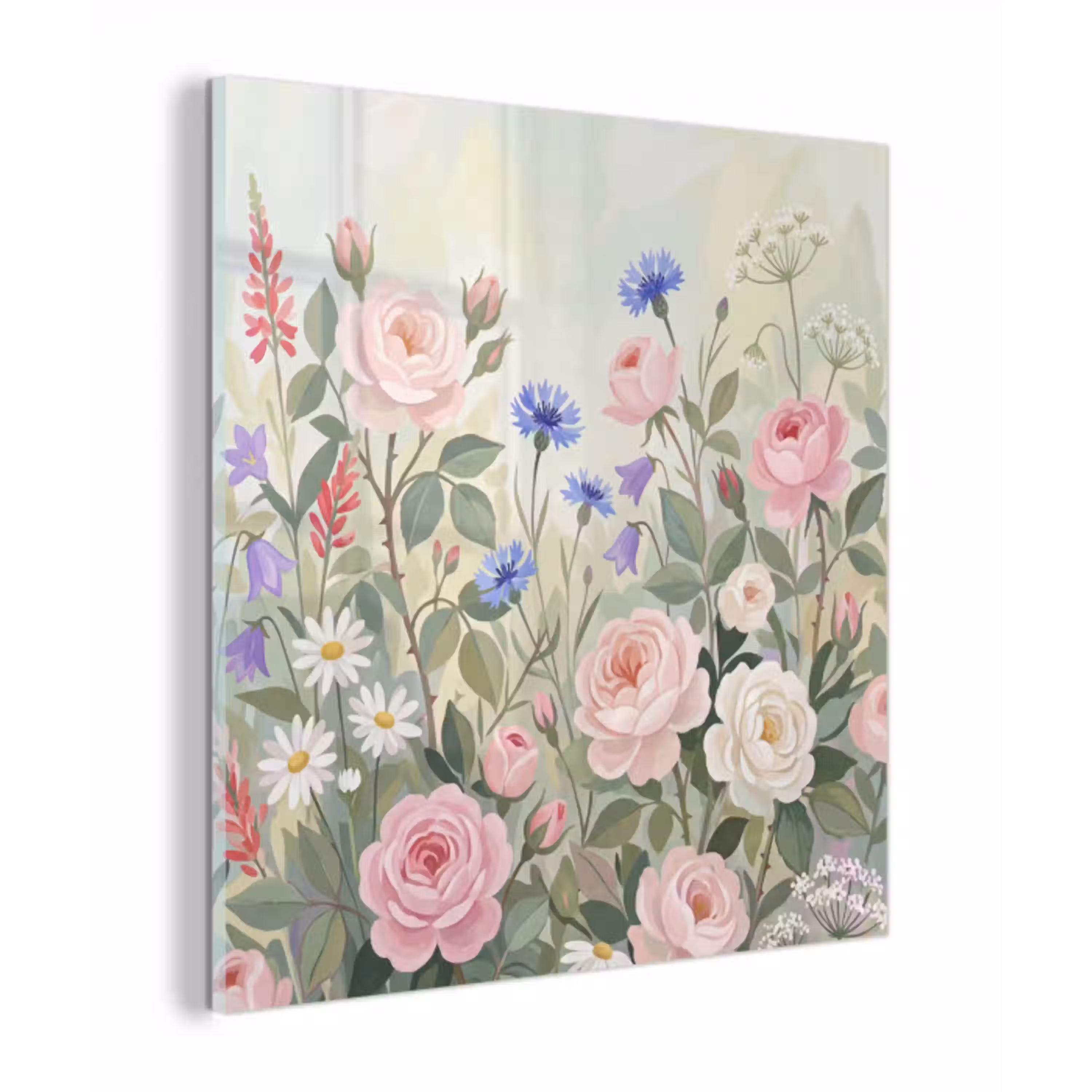Bloemen - Tuin - Natuur - Kleurrijk plexiglas 5mm klein -z3d