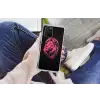 Leeuw - Zwart - Roze - Neon Telefoonhoesje Samsung Galaxy S10 Lite klein -handS10Lite