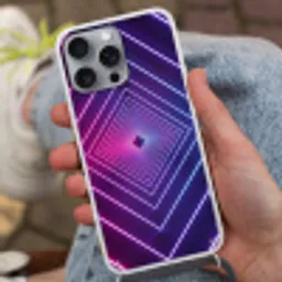 Driedimensionaal - Tunnel - Ruimte Hoesje iPhone 16 Pro Max met koord klein -sfeer3