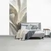 Stof - Plooien - Goud fotobehang vinyl groot -slaapkamer