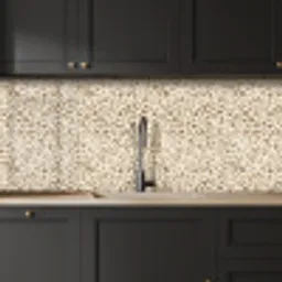 Luipaard - Klassiek - Beige keuken achterwand 2 middel 871 -sfeer1