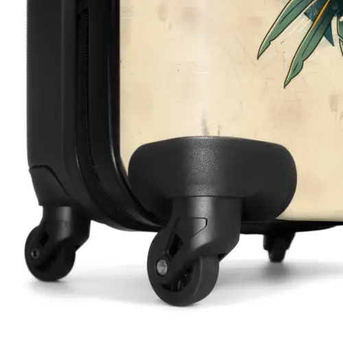 Tattoo style- De strijdende Luipaard NBS - Handbagage koffer - Kinderen Unisex middel -wiel