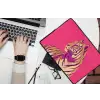 Tijger - Modern - Neon laptophoes neopreen klein -bureau
