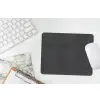 Donkergrijs - Asfaltstructuur - Ruw muismat rubber klein 262 -witbureau