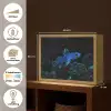 Vis - Stippen - Koraal - Blauw Light Box met batterij (Wandlamp) middel -USP_websiteoverzichtNL