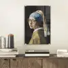 Meisje met de parel - Johannes Vermeer - Bril plexiglas 5mm klein -sfeer1