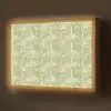 Palmwoud - Tropisch - Groen Light Box met batterij (Wandlamp) middel 907 -z3d_website