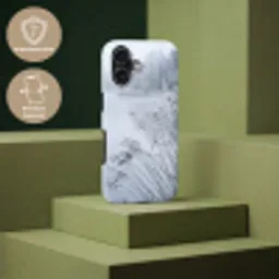 Riet - Bevroren - Winter - Natuur Toughcase MagSafe Apple iPhone 17 klein -USP_PrintM_NL