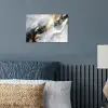 Kunst - Goud - Luxe - Abstract - Modern poster papier klein -sfeer2