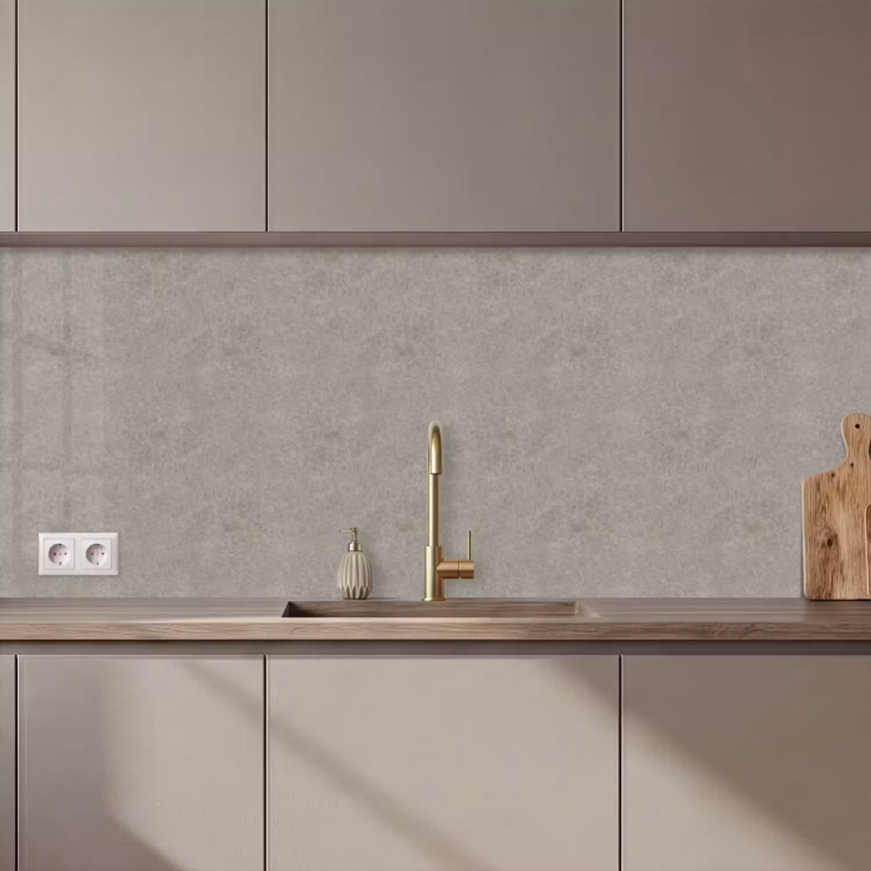 Beton - Grijs - Patronen - Industrieel keuken achterwand 2 middel 871 zz_3dshopping