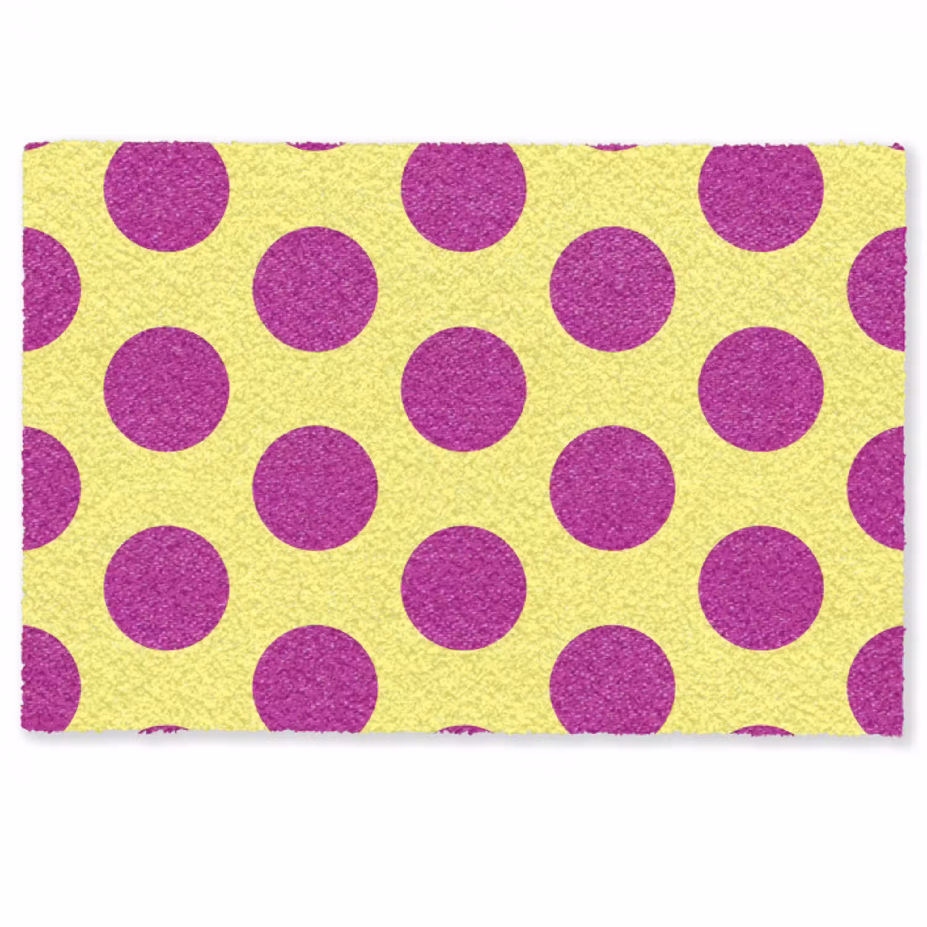 Dots - Klassiek - Geel Deurmat klein 898 -zkaufland3d