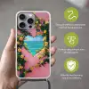 Hart - Zee - Muur Hoesje iPhone 16 Pro Max met koord klein -sfeer2_NL