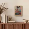Trap - Graffiti - Kleuren - Kunst Light Box met kabel (Tafellamp) klein -sfeer2