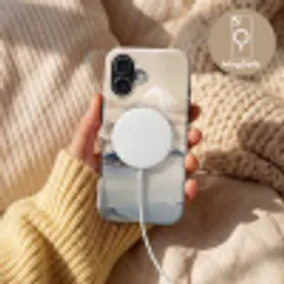 Japans - Landschap - Beige Toughcase MagSafe Apple iPhone 17 klein -USP_MagsafeV