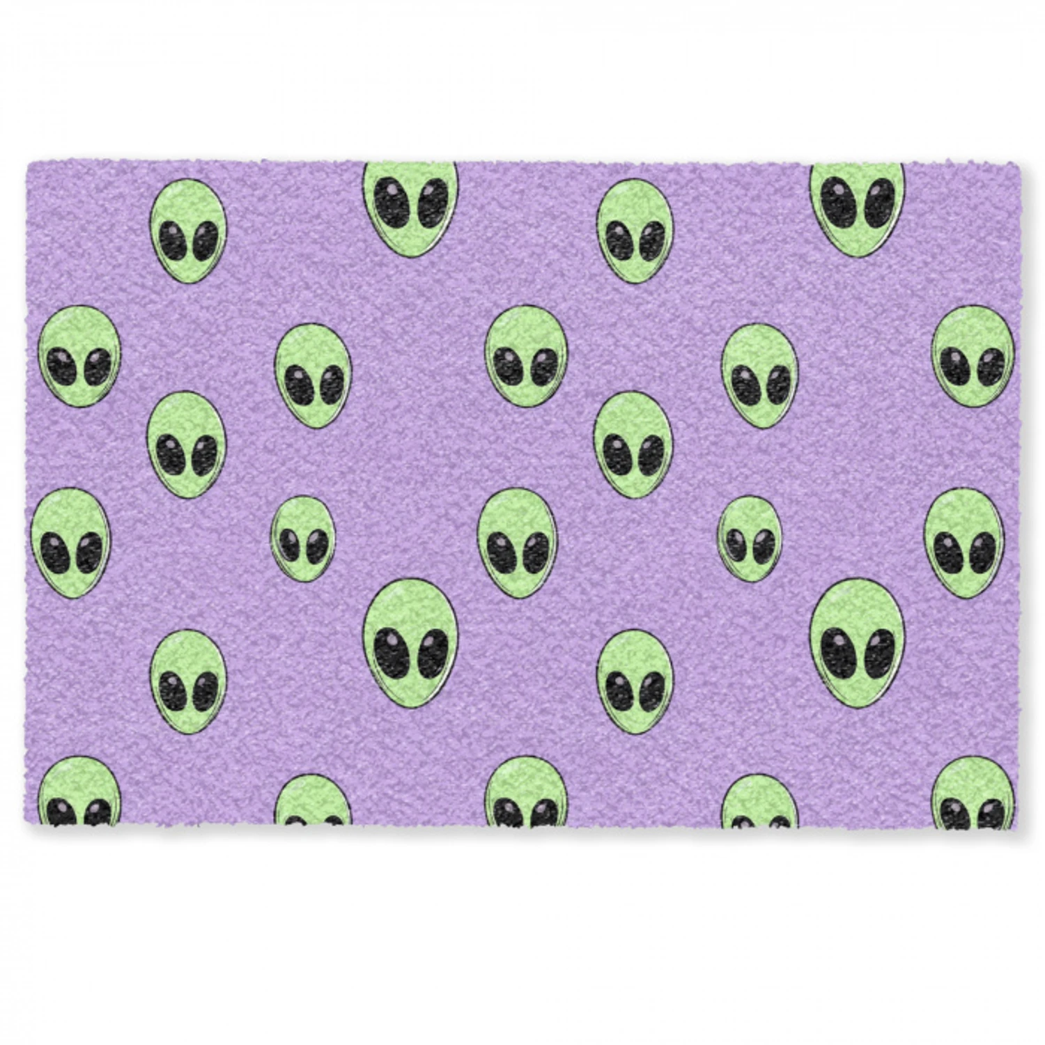 Alien - Retro - Lila Deurmat klein 898 -zkaufland3d