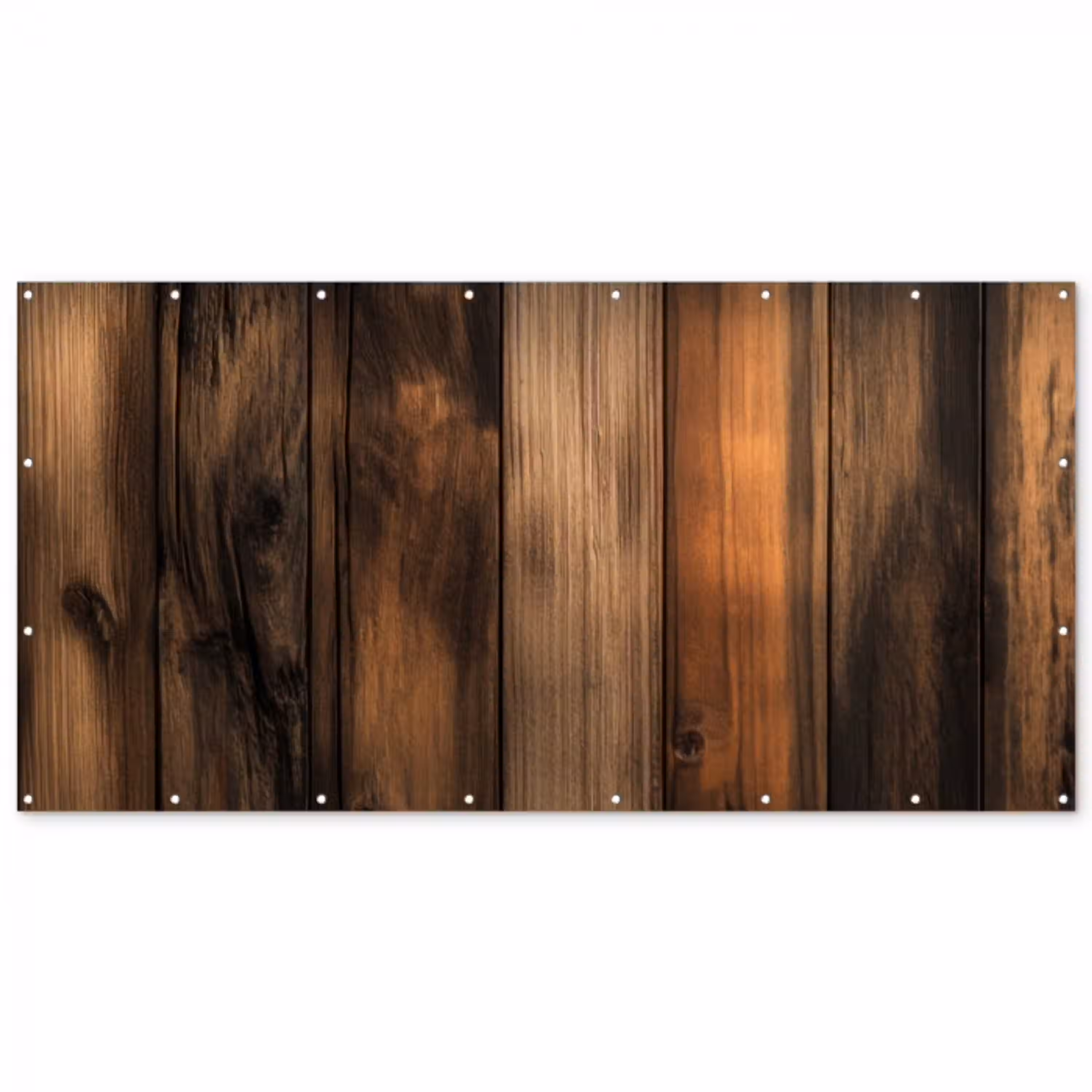 Hout - Rustiek - Donkere Planken Balkonbeschermer Duitsland klein -zz_3d