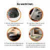 Bos - Schilderstijl - Kleurrijk Inductie beschermer vinyl 3mm klein -zzzzzzz-td-werking