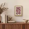 Sushi - Rood - Japandi - Decoratie Light Box met kabel (Tafellamp) klein -sfeer2