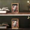Kaketoe - Dier - Natuur - Botanisch - Bloemen - Roze Light Box met kabel (Tafellamp) klein -sfeer3