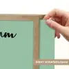 Alpaca - Bloemendiadeem - Groen Light Box met batterij (Wandlamp kind) middel -USP_websiteprintNL
