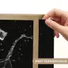 Whiskyglazen - Ijs - Spetters - Zwart Light Box met batterij (Wandlamp) middel -USP_websiteprintNL