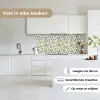 Bladeren - Bessen - Roze keuken achterwand 2 middel 871 -sfeer4_NL