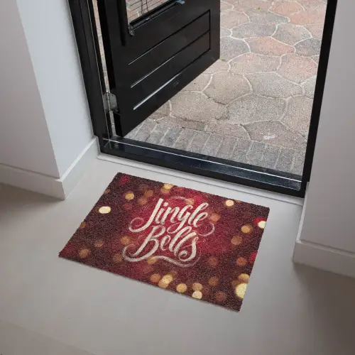 Jingle - Bells - Kerst - Rood Deurmat klein -sfeer5