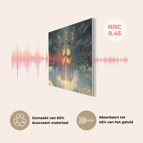 Dennensprookje - Rendier - Nacht PET vilt klein -USP_NL