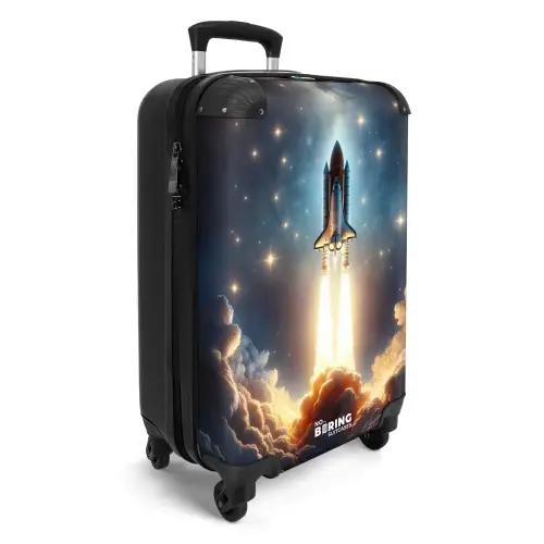 Razendsnelle raket Koffer - NBS - Handbagage middel -productfoto_3d
