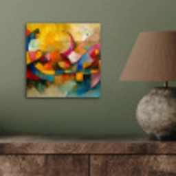 Kunst - Abstract - Modern aluminium wit klein -sfeer2