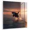 Orka - Zee - Zonsondergang plexiglas 5mm klein -zzzproduct_nieuw