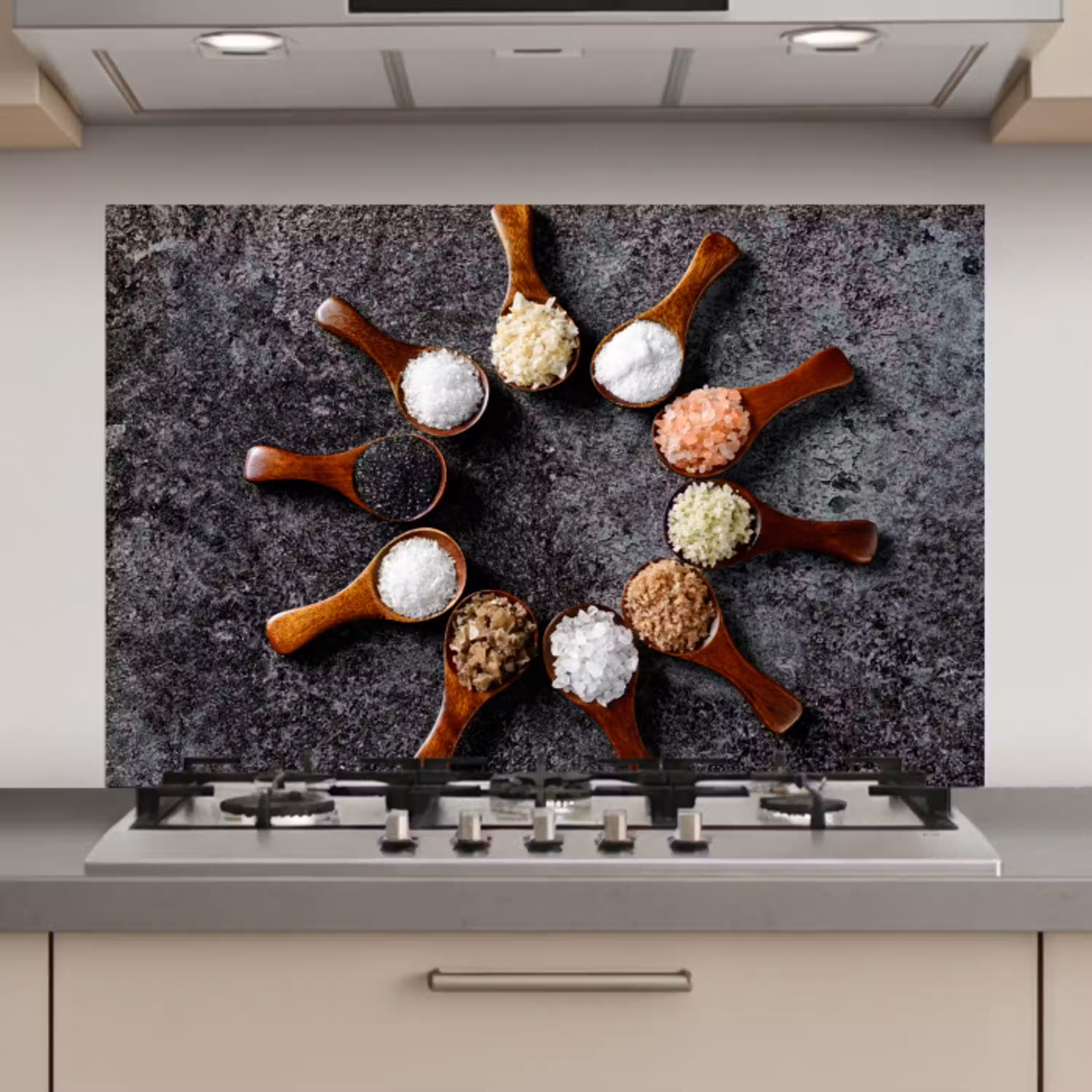 Zoutkristallen Sterrenstelsel keuken achterwand spatscherm klein -3d_website