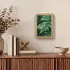Varenblad - Groen - Structuur - Wazig Light Box met kabel (Tafellamp) klein -sfeer2