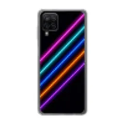 Esthetiek - Retro - Neon Telefoonhoesje Samsung Galaxy A12 klein -3d