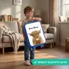 Halbe Hooglander Kinderkoffer - Blauw klein -sfeer2_NL
