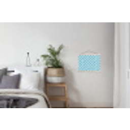 Golf - Ballen - Blauw textielposter latten blank klein 122 -woonkamer