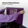 Oh hi - Paars - 3D Inductie beschemer met haakjes klein -ky-ophangen-de