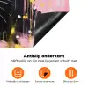 Zwart - Panter - Roze - Abstract Inductie beschermer vinyl 3mm klein -zzzzzzz-td-onderkant