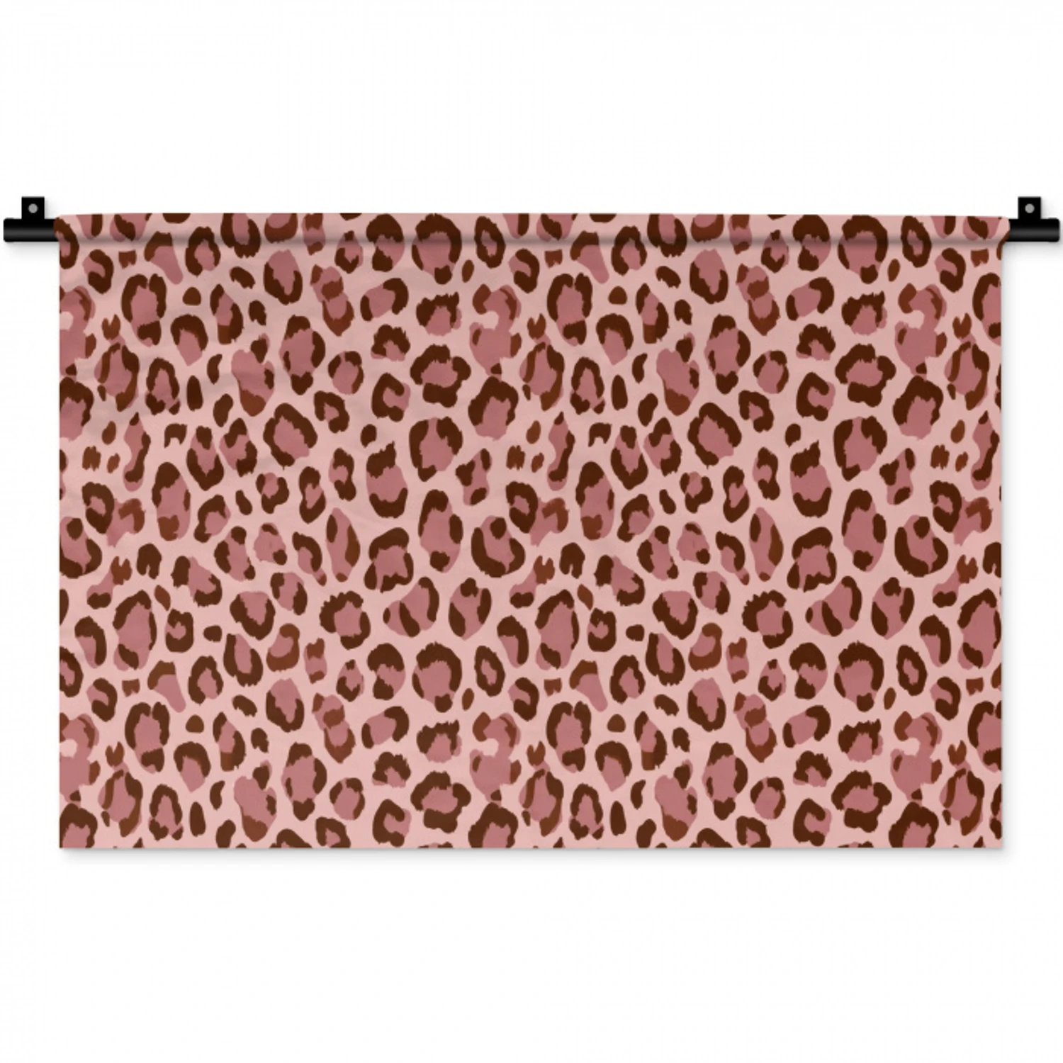 Luipaard - Patroon - Roze Wandkleed katoen klein 269 -zz3d