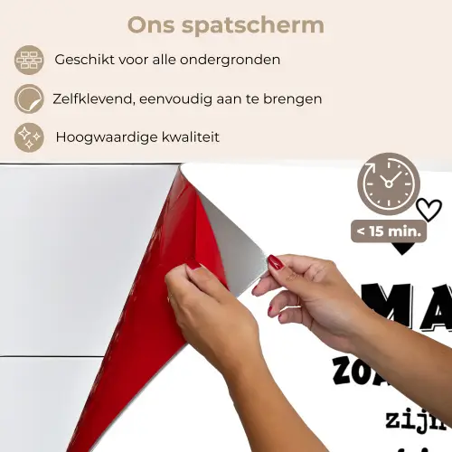 Quotes - Oma's zoals jij zijn kostbaar - Spreuken - Oma keuken achterwand spatscherm klein -spatscherm_NL