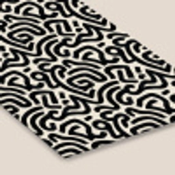 Modern - Abstract - Zwart fotolijst zwart zonder passe partout klein 224 -zsfeer6