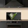 Lelietjes van dalen - Bloemen - Stilleven - Flora keuken achterwand spatscherm klein -sfeer1