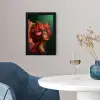 Vrouw - Drankenfruit - Rozen fotolijst zwart zonder passe partout klein -sfeer4