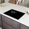 Kolibrie - Zwart - Dieren Inductie beschermer vinyl 3mm klein -sfeer8